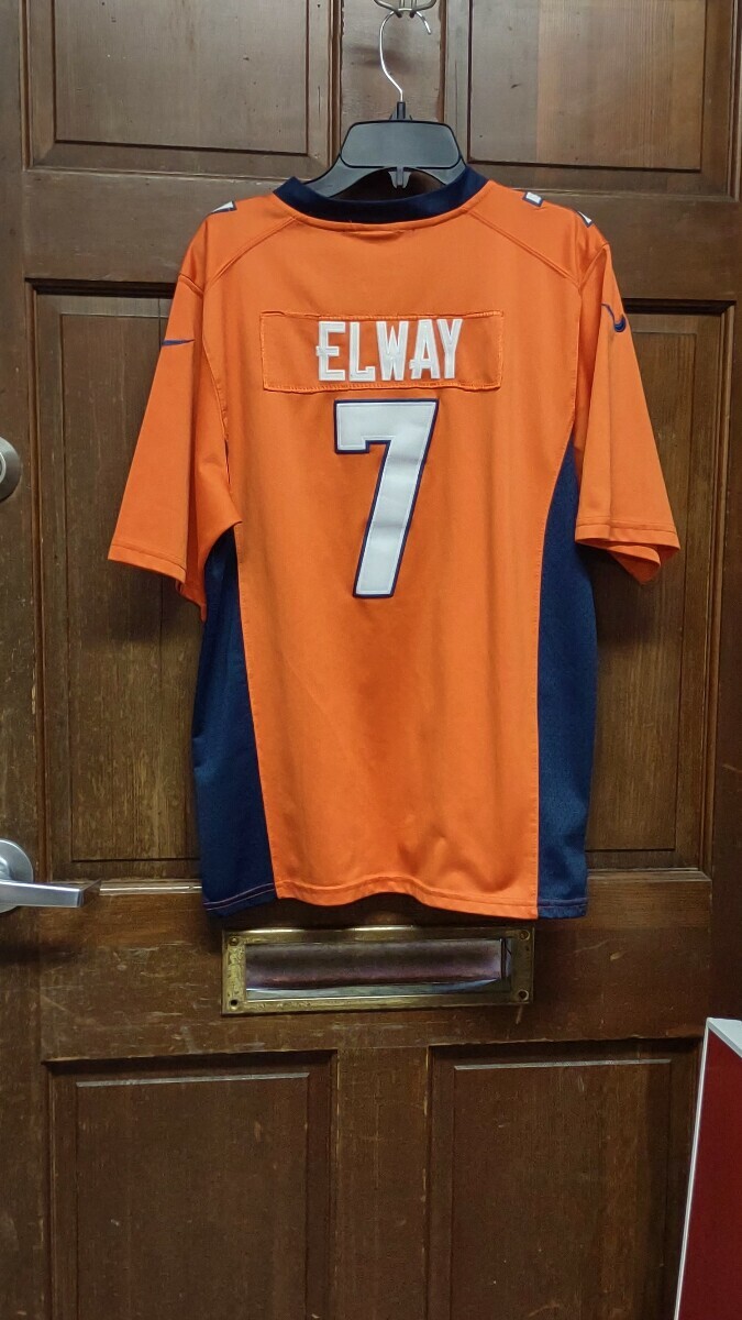 Nike NFL On Field Denver Broncos #7 John Elway Football Jersey