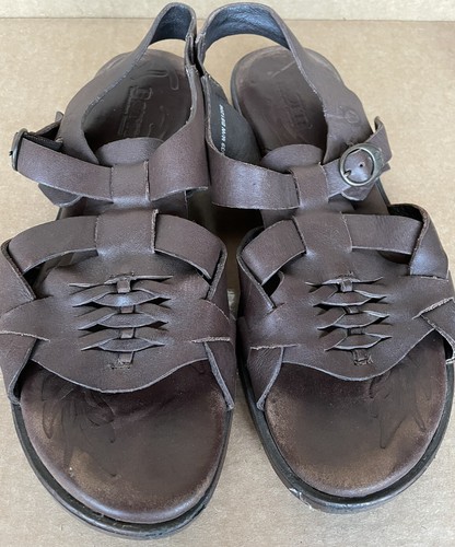 Born Cassia scarpe sandali donna marroni pescatore huarache 8 39 B51206 - Foto 2 di 5