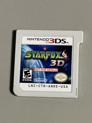 Star Fox 64 3D (NOT FOR RESALE / Demo Cart Only) (Nintendo 3DS)