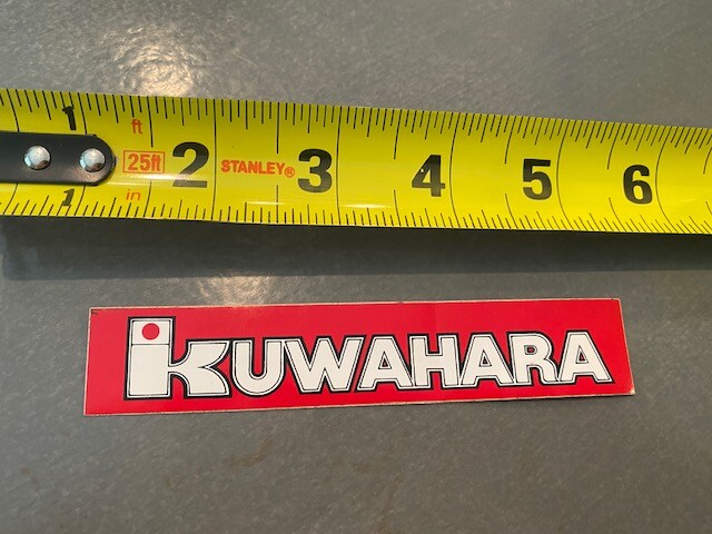 新品 KUWAHARA E.T. Old School Number Plate KUWAHARA 「E.T.」 Old School Number Plate - Bicycle Shop