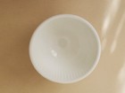 Vintage Imperial Milk Glass Covered Butter or Cheese dish. Rose. White.  — photo 4