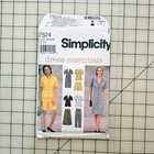 Simplicity 7522 Z 20 22 24 Fitted Dress Top Jacket Pants Skirt Shorts Suit UNCUT — photo 1