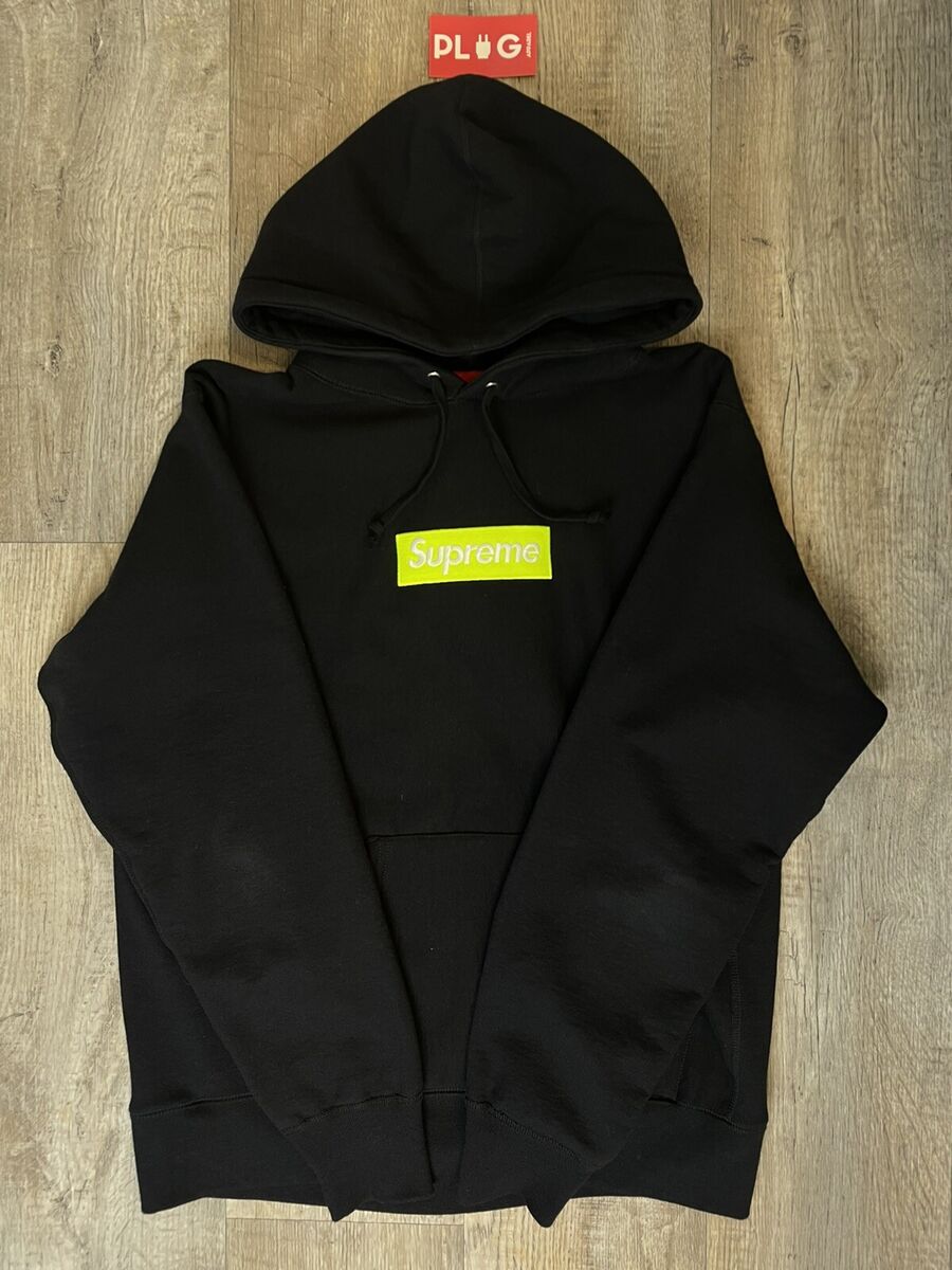 Supreme Box Logo Hooded Sweatshirt - Black