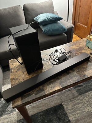 LG SL4Y 300W Soundbar System with 6 inch Subwoofer - Black