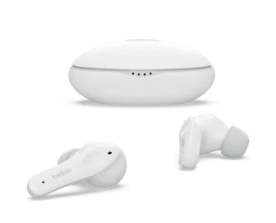 Belkin SOUNDFORM Nano, True Wireless Earbuds for Kids White. Ugly Box But New A2