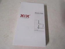 CELL PHONE CASE XIX FOR APPLE IPHONE 1XS MAX RED PREMIUM GENUINE LEATHER