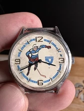 Chaika 1601А Hockey Soviet Mechanical Watches 17 Jewels Made in  USSR