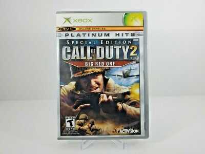 Call of Duty 2: Big Red One (Microsoft Xbox, 2005) Special Edition Game