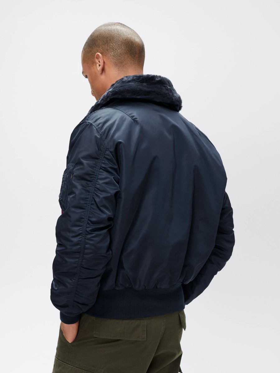 ジャケット・アウター Alpha double-end nylon flight jacket 40 ジャケット・アウター Alpha double-end nylon flight jacket 40