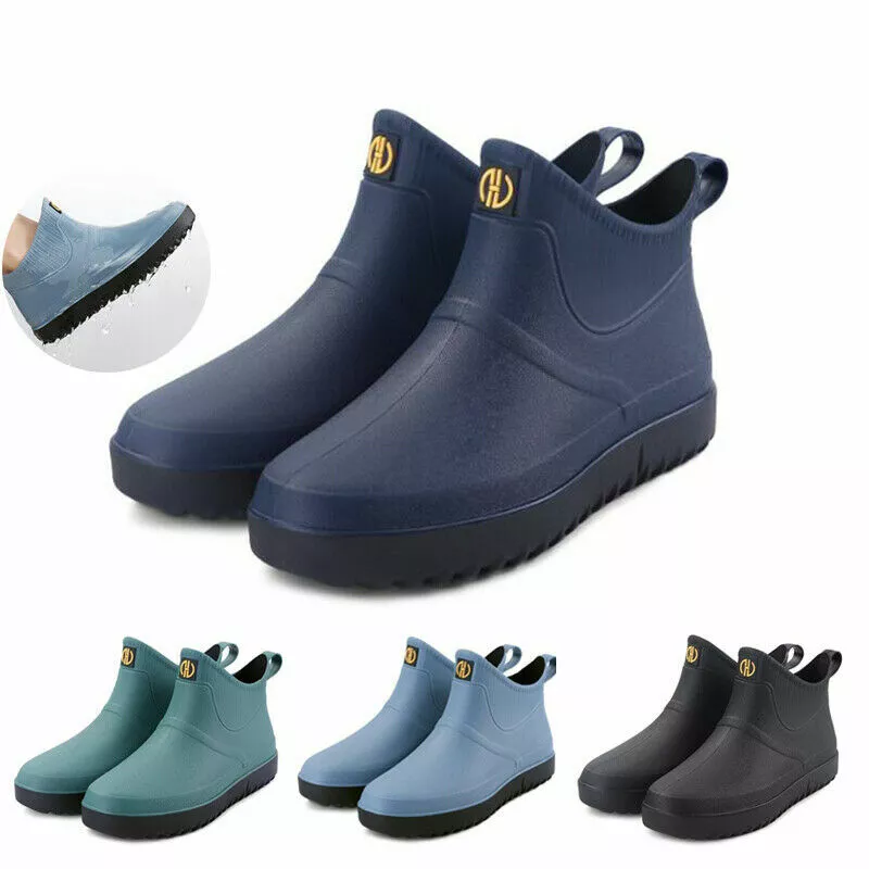 Mens ankle welly boots shop