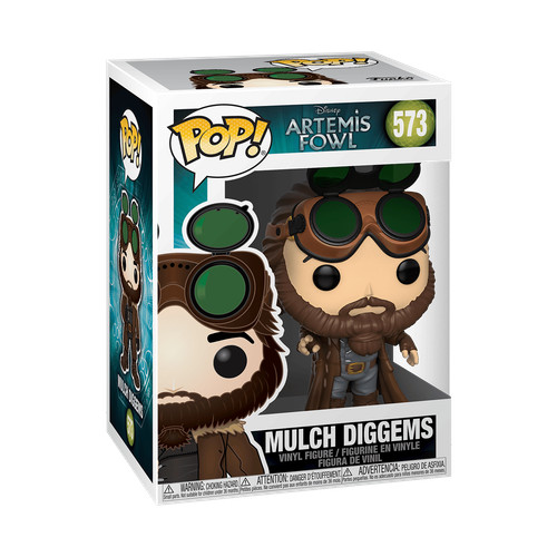 Funko Pop! Disney Artemis Fowl Movie- Mulch Diggems # 573 - Picture 1 of 1