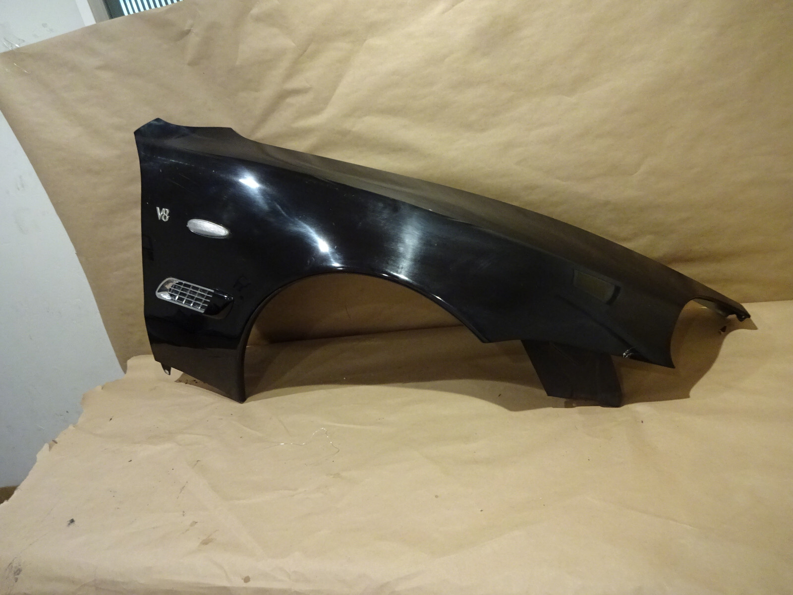 Maserati 4200 Coupe- RH Front Fender Black Optional Vintage Version P/N 67813700