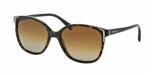 Prada Sunglasses Black Gold Brown Square PR67XS SPR 67X 01H  display picture 2