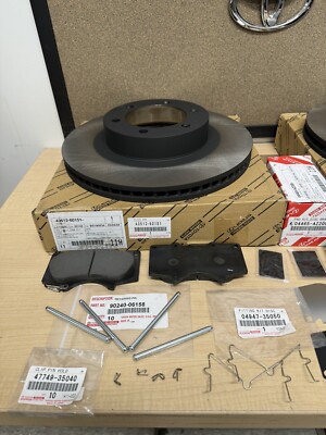 2003-2009 LEXUS GX470 GENUINE OEM FRONT BRAKE ROTORS TCMC