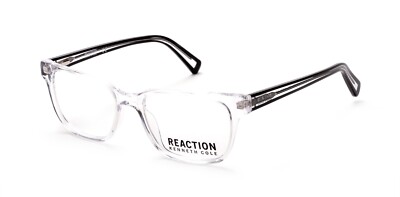 Kenneth Cole Reaction KC0809 Crystal 026 Plastic Eyeglasses Frame 49-16-140 RX