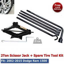 For Dodge Ram 1500 Genuine Spare Tire Lug Wrench Tool Jack Set Oem Scissor Jack For Dodge Ram 1500 Genuine Spare Tire Lug Wrench Tool Jack Set Oem Scissor Jack