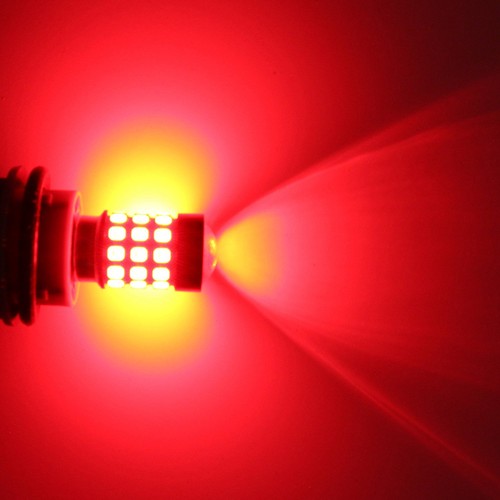 AllaLighting 1156 Red Strobe Flash Blinking Brake/Stop Bulb Lamp,Blinker Flasher - Picture 6 of 9