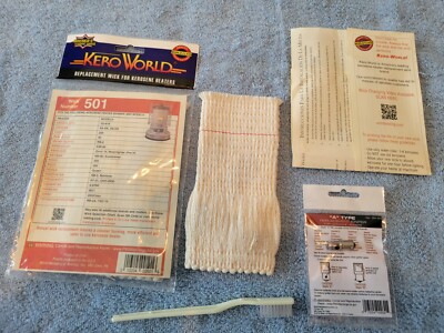 TOYOSTOVE/TOYOTOMI RB-2A,TSC-15 RAINBOW KEROSENE HEATER WICK,IGNITER,BRUSH,GUIDE