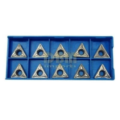 1/2'' Inserts C6 Carbide Tip for Turning Tool Bit TCMT 3252 Chipbreaker - 10PC