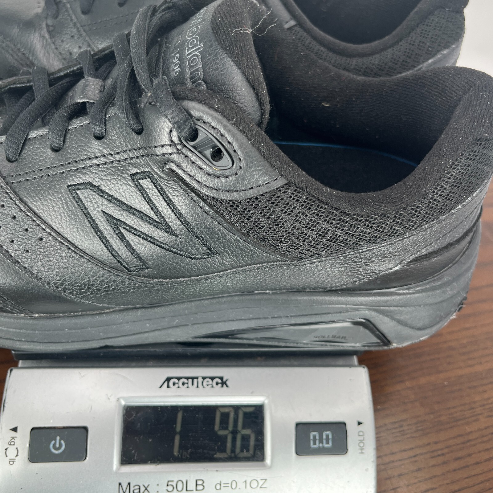 New Balance 928v3 Shoes Men's 7 2E Wide Black Leather Rollbar Walking Sneakers thumbnail 19