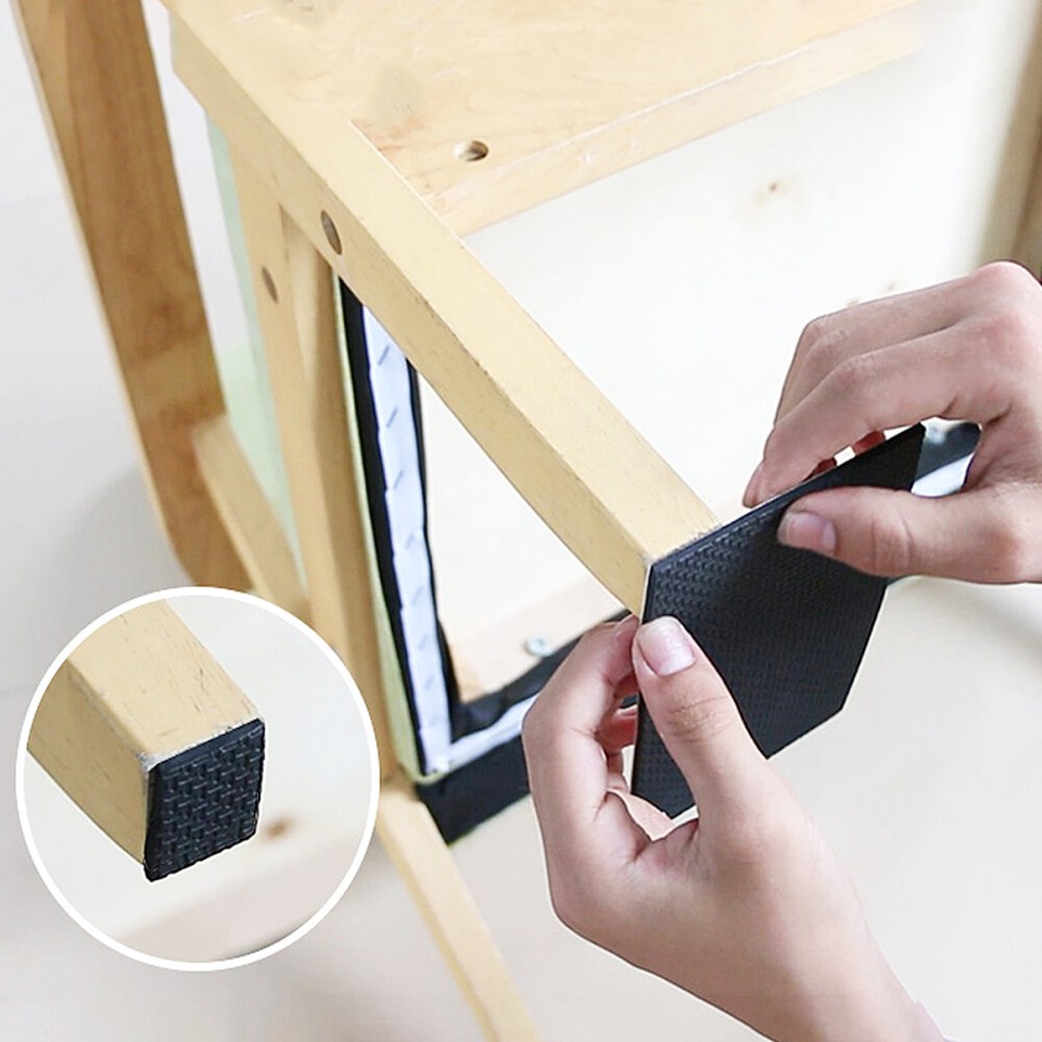 10 Sheets Chair Felt Pads Furniture Floor Protectors Prevent eBay