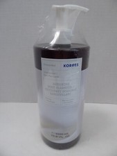 NEW Korres Renewing Body Cleanser 33.81 fl oz - Unscented Sealed