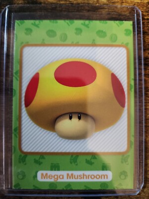 2022 Panini Super Mario Mega Mushroom Item Card #129