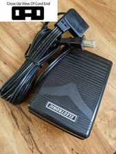 FOOT CONTROL PEDAL W/ Cord Elna Lotus 15, 14, 22, 24, 25, 32, 34, 35, 36, 52, SU