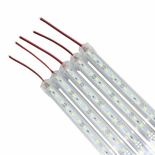 5pcs Rigid LED 50CM 12V 36led SMD 5630 Bar light U Aluminum Shell + PC Cover - Picture 2 of 10