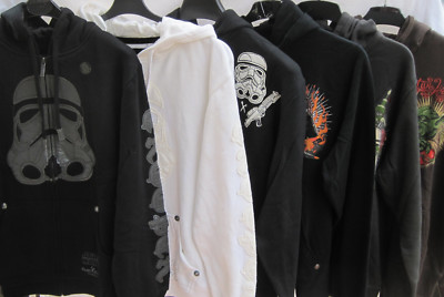 MARC ECKO=STAR WARS=ZIP HOODIE=KAPUZEN PULLOVER=STORMTROOPER YODA DARTH VADER ua