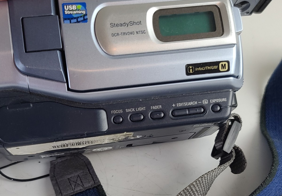 Sony Digital 8 Digital Handycam DCR-TRV240 | eBay