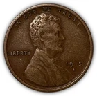 1915-S Lincoln Wheat Cent Choice Extremely Fine XF+ Coin #6915