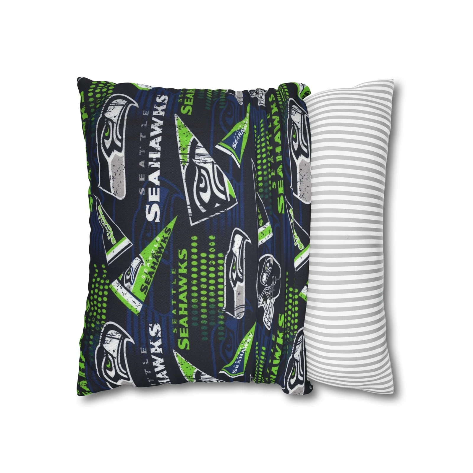 Seattle Seahawks Spun Square Pillowcase