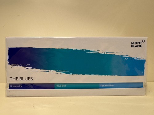 Montblanc Ink Füllfederhalter Tinte "The Blues" Egyptian blue Maya Ultramarine - Bild 1 von 3