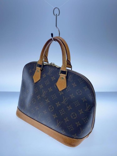 LOUIS VUITTON Alma Monogram Canvas BRW PVC BRW - Picture 2 of 8