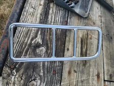 2003-2009 Hummer H2 SUV Taillight Chrome Grille Brush Guard Cover PAIR Used OEM