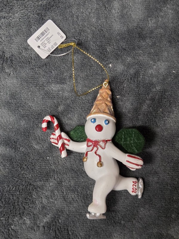 Mr. Bingle 2024 Ornament Ice Skating
