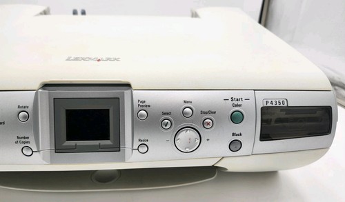 Lexmark P4350 All-In-One A4 Colour Inkjet Printer 22D0002 *UNTESTED* - Picture 3 of 4