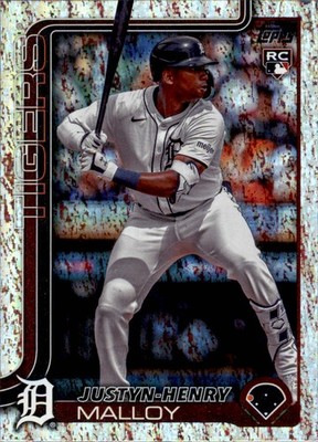 2025 Topps #269 Justyn-Henry Malloy Holo Foil | eBay