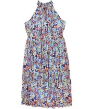 Taylor Womens Floral Maxi Dress, Multicoloured, Plus Size, 20W