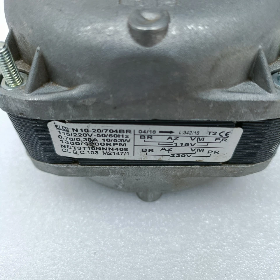 ELCO  N 10-20/704BR 115/120V 10/53W FEN MOTOR (Free Fast Shipping) - Image 3 of 4
