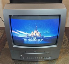 Toshiba MD13P1 13" CRT TV Retro Gaming Tested Working W/ Original Remote