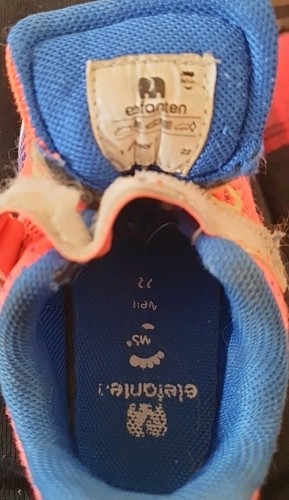 Mädchen Schuhe ,Konvolut,3tlg,Elefanten,Adidas, Adidas,pink/ orange,21 und 22 - Bild 5 von 8