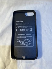 X002LT089N Protective Black Charging Battery Case For iPhone 6P/6SP/7P/8p No Box