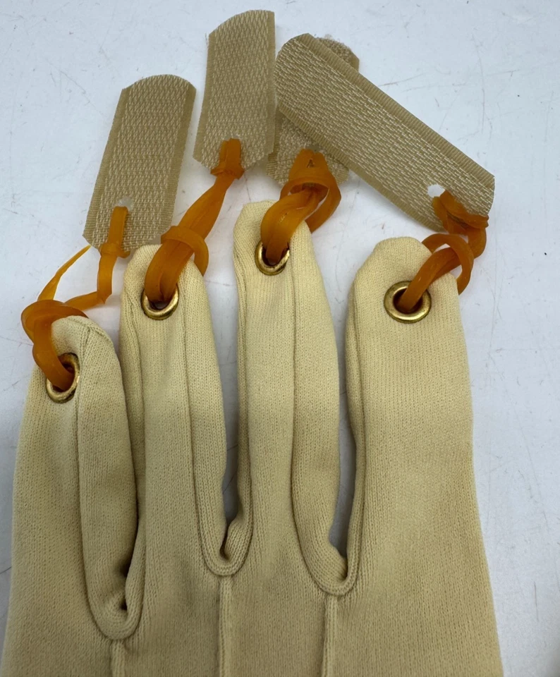Therapy/Resistance Exercise Glove With Adjustable Straps Finger Hand Exerciser - Image 4 of 4
