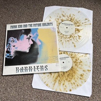 Frank Iero And The Future Violents   Barriers - Clear w Gold Splatter Vinyl 2019