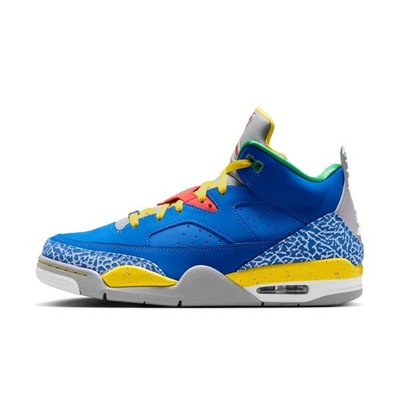 Men's Jordan Son of Mars Low ''Do The Right Thing'' Ryl/Wt-Ylw (580603 433)