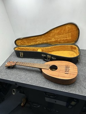 SONNY D  PINEAPPLE UKULELE W/ HARD CASE.
