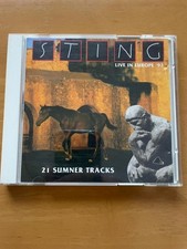 Rare Sting Live In Europe '93 2-Disc Set Cd