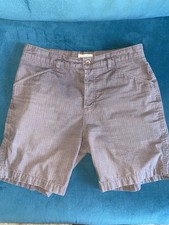 Taylor Stitch Cotton Shorts Chino Button Fly Lounge Summer Men s Gray 31 Waist